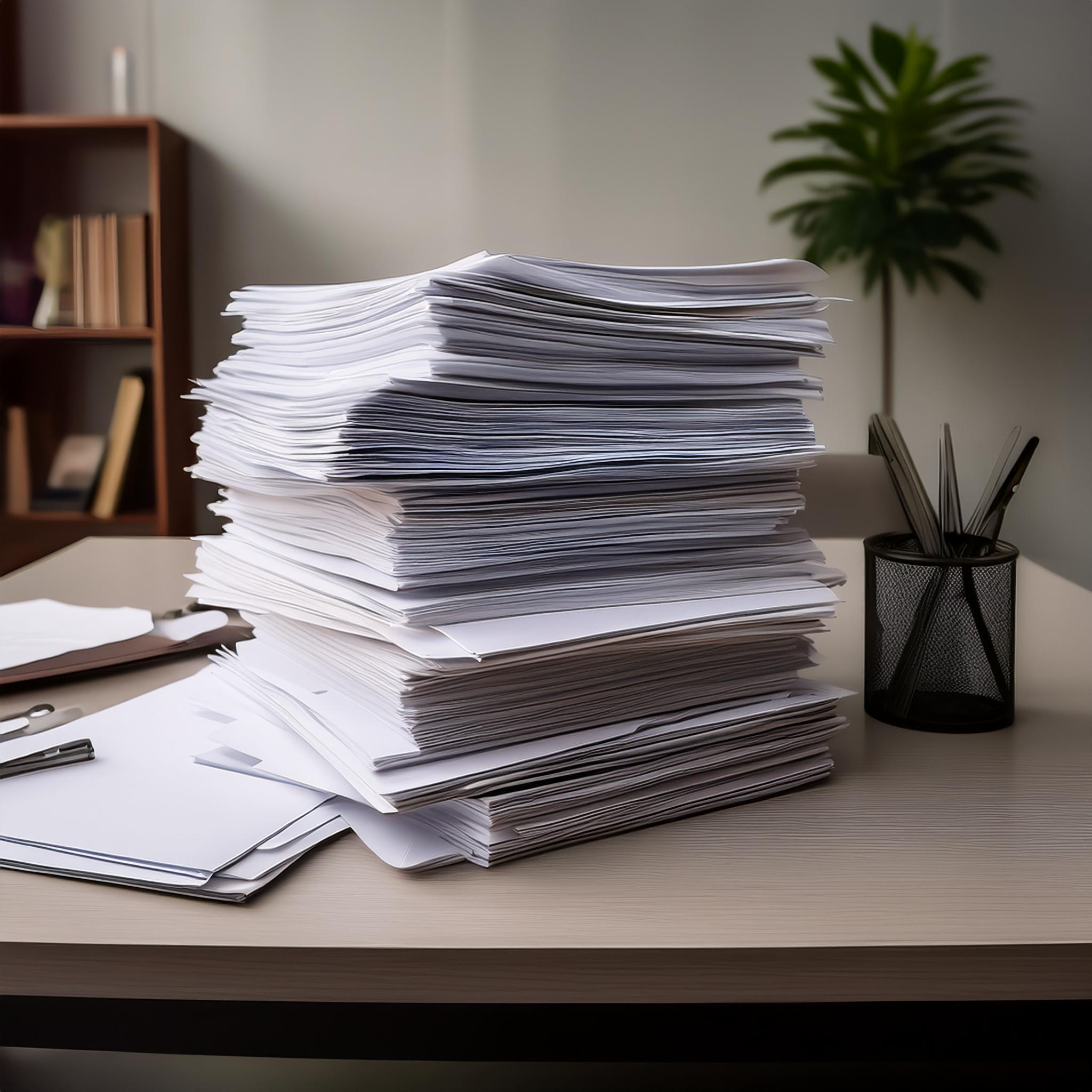 Steuerberatung Dokumente und Akten